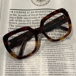 WARBY PARKER Alona W 413 Eyeglasses Frame Oversized Bold Tortoise Size 56-20